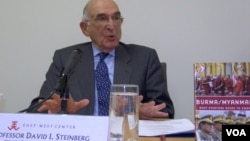 Prof. David Steinberg, Georgetown University (Photo credit: East-West Center)