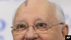 Former Soviet President Mikhail Gorbachev, February 21, 2011