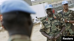 聯合國在蘇丹達爾富爾的維和部隊。