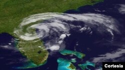 Satelitski snimak jedne od ovogodišnjih tropskih oluja