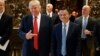 Дональд Трамп и Джек Ма, глава компании Alibaba в Нью-Йорке в 2017 году