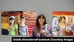 Umida Ahmedova o'z ijodi oldida