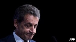 Uwahoze ari perezida w'Ubufaransa Nicolas Sarkozy 