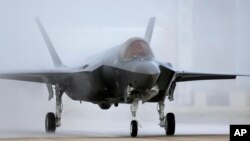 미국 록히드마틴사의 F-35 전투기.