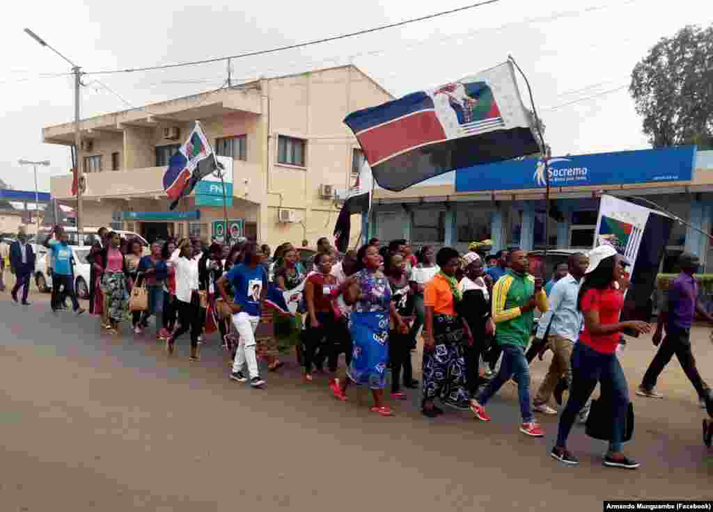 Campanha da RENAMO em Xai-Xai. Moçambique, Outubro de 2018
