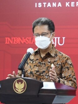 Menkes Budi Gunadi Sadikin dalam telekonferensi pers di Istana Kepresidenan , Jakarta, Senin (7/6) mengatakan sekolah Tatap muka dilakukan secara Terbatas (biro pers).