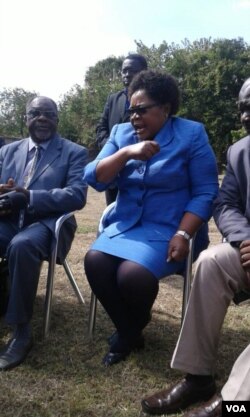 FILE: Mrs Joice Mujuru and other opposition party leaders.