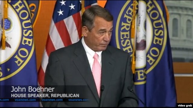 John Boehner, renunció el mes pasado a la presidencia de la Cámara de Representantes, uno de los cargos más poderosos en Washington.