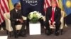 In Davos, Trump Meets Rwandan President, Calls Him ‘Friend’