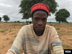 Johannes Chibvongodze of Chipinge, Zimbabwe, says he sold his cattle because he can’t afford to feed them. Low rainfall has reduced grazing land, and the sale helped raise money to feed his family, March 2016. (S. Mhofu/VOA)