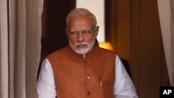 FILE - Indian Prime Minister Narendra Modi in New Delhi, India, Dec. 17, 2018.