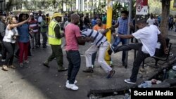 Une vicitme d'actes xénophobes en Afrique du Sud