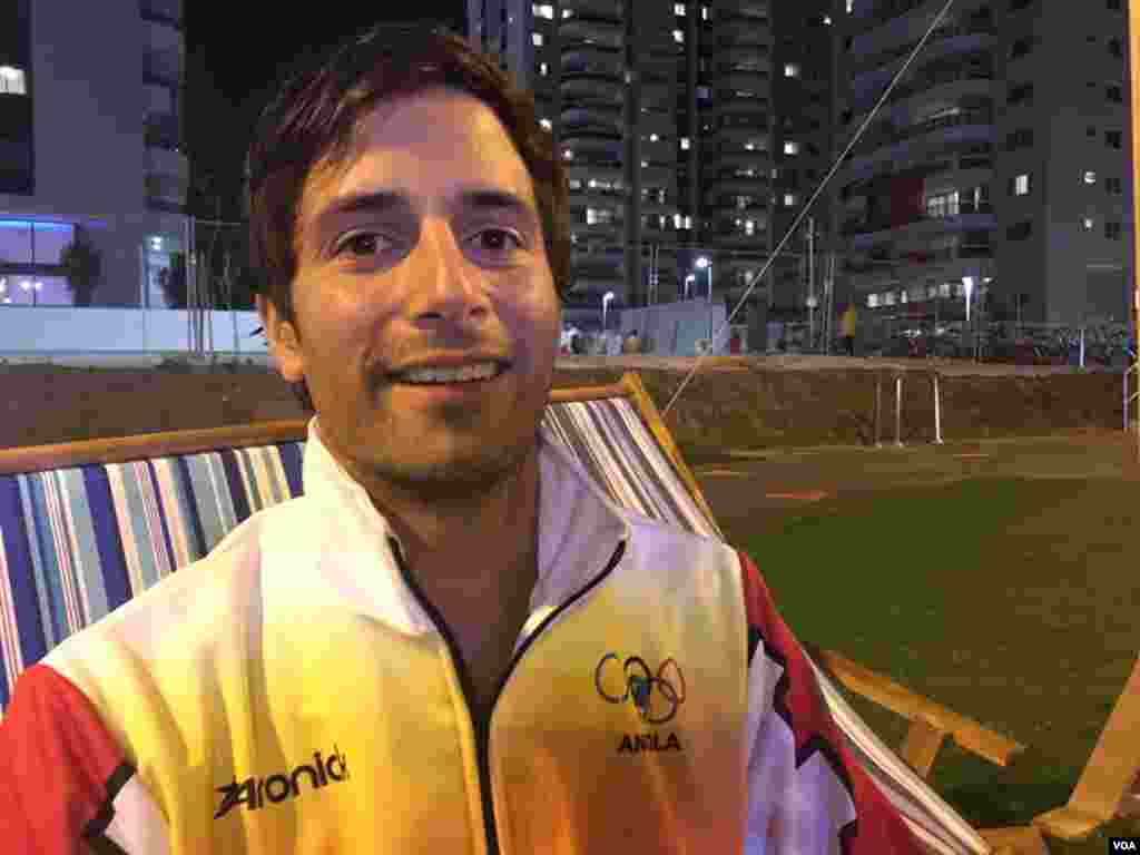 André Matias, Atleta de Remo de Angola, pela primeira vez nos Jogos Olímpicos