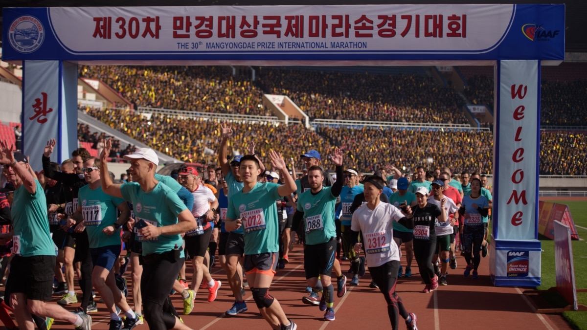 Tourist Numbers Double at North Korea Marathon