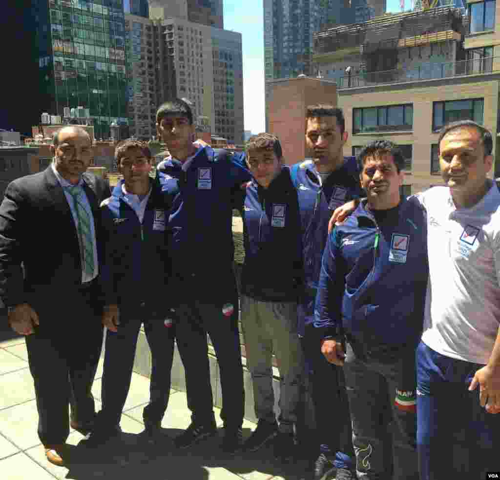 تیم کشتی باشگاهی ایران در نیویورک