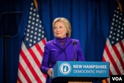 Bà Clinton kêu gọi người ủng hộ hướng về những cuộc bầu cử sơ bộ phía trước, nơi bà được ủng hộ mạnh mẽ.