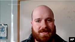 David McMullen, teacher at Great Path Academy in Manchester, Connecticut