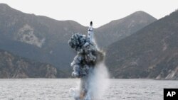 မြောက်ကိုရီးယား ဒုံးလက်နက် စမ်းသပ်မှု
