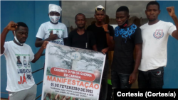 Activistas de Cabinda em Luanda, Angola