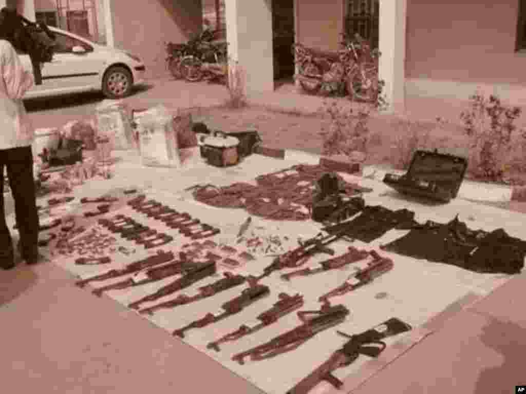Hotunan wani wurin da kungiyar Boko Haram ke harhada boma bomai a Mariri Quarters dake karamar hukumar Kumbotso, jihar Kano.