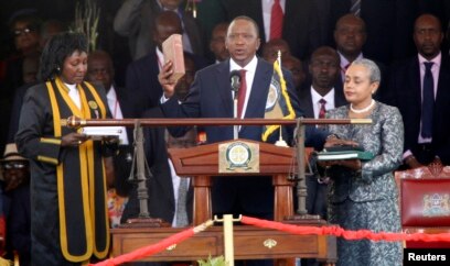 Kenya Inaugurates President Kenyatta