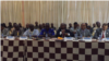 Des participants à la réunion de Ouagadougou, le 11 septembre 2019. (VOA/Lamine Traoré)