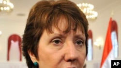 European Union foreign policy chief Catherine Ashton (file photo)