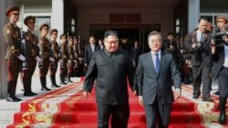 တောင်နဲ့မြောက်ကိုရီးယားခေါင်းဆောင်တွေ ပြုံယမ်းမြို့တော်မှာတွေ့ဆုံမည်