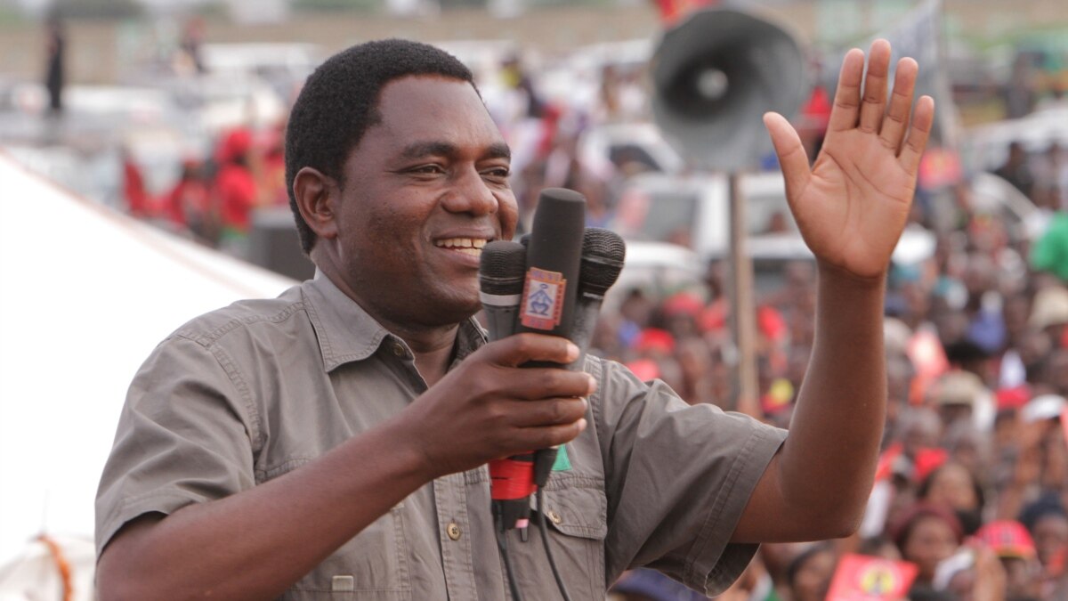 Zambia's Opposition Leader Charged with Treason