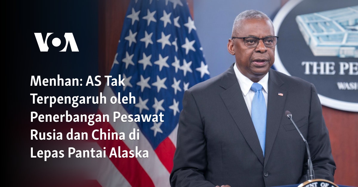 AS Tak Terpengaruh oleh Penerbangan Pesawat Rusia dan China di Lepas Pantai Alaska