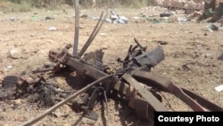 Scene of al-Shabab attack in Mandera, Kenya, Oct. 25, 2016. (Photo: Courtesy Mohamed Osman Makaran)