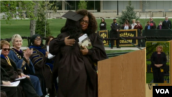 Oprah Winfrey at Colorado college