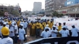 Trabalhadores em Moçambique no dia 1º de Maio