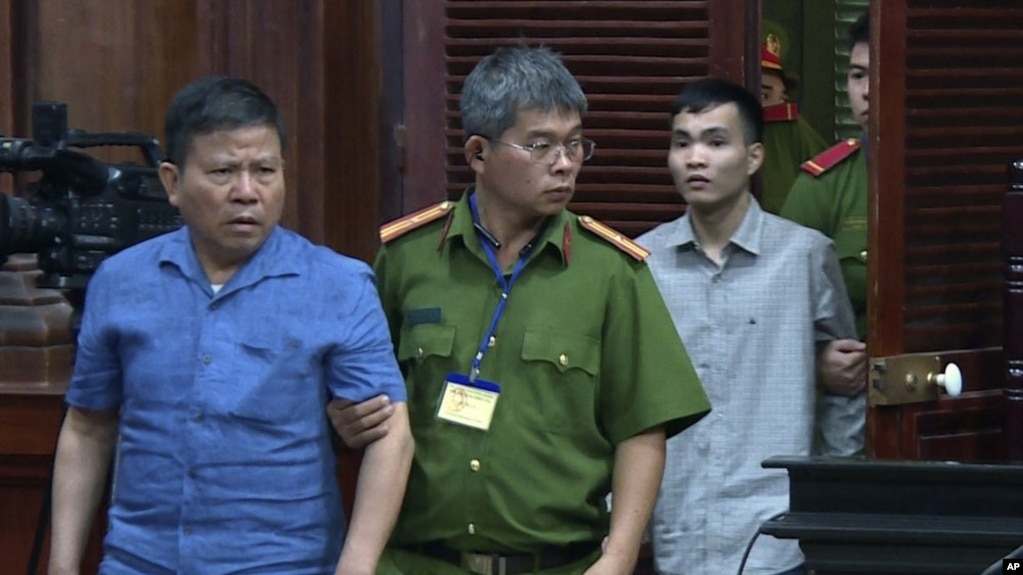 Ông Châu Văn Khảm bị tuyên án 12 năm tù tại phiên xử sơ thẩm ngày 11/11/2019 ở Tp. Hồ Chí Minh. 