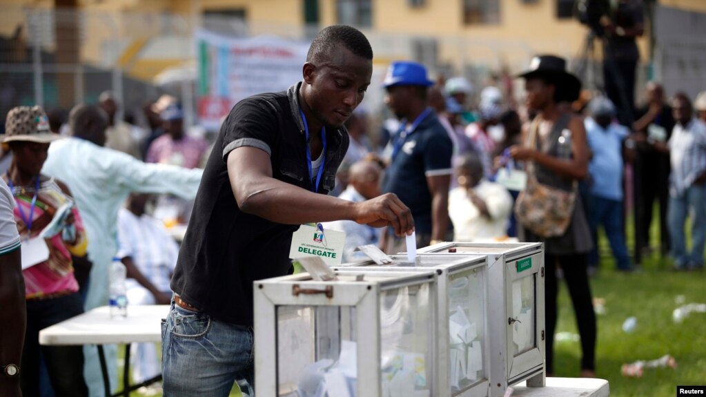 Image result for Nigerians voting