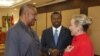 Hillary Clinton no Togo para visita histórica