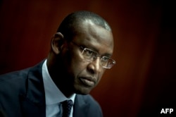 Mali's Foreign Minister Abdoulaye Diop waits to speak during an event at the Center for Strategic and International Studies Nov. 1, 2017, in Washington.