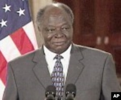 Rais wa Kenya, Mwai Kibaki.