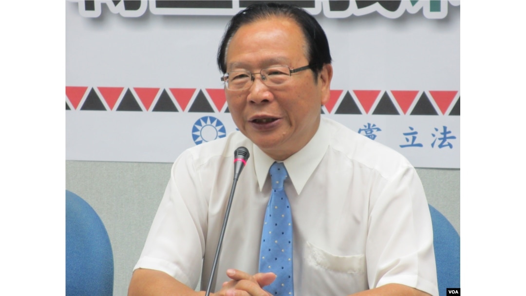 台灣在野黨國民黨立委林德福(美國之音張永泰拍攝)