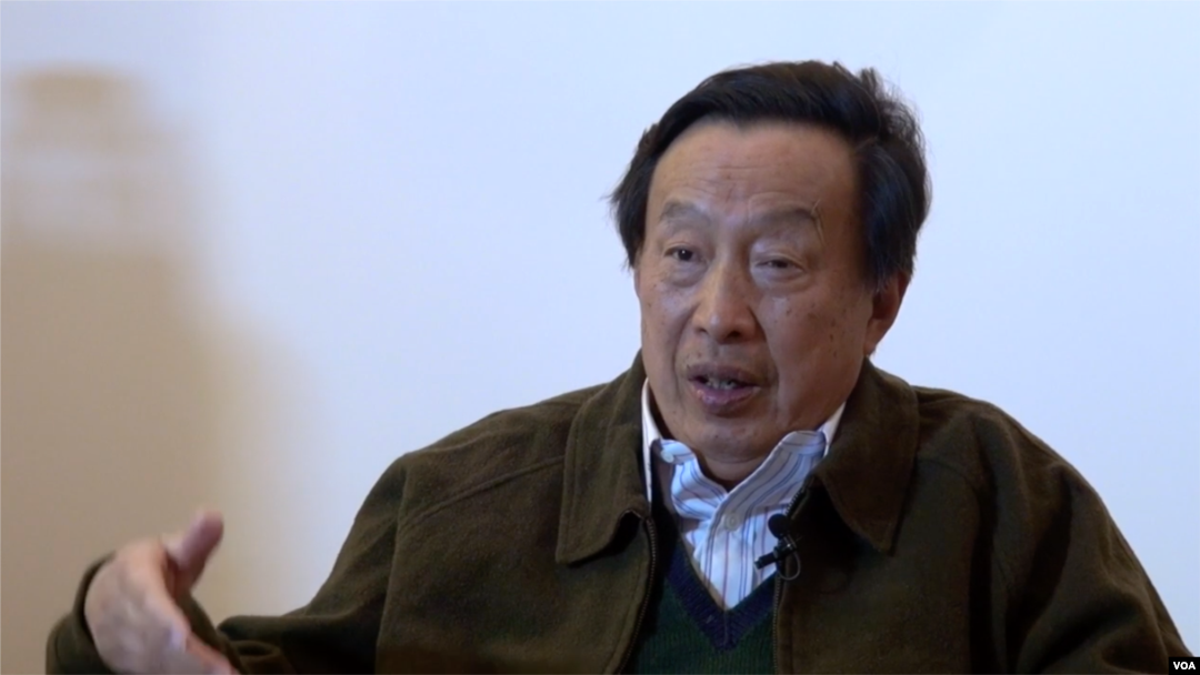中共开国大将罗瑞卿之子罗宇接受美国之音专访(美国之音章真拍摄)