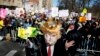 Demonstrasi Anti-Trump Berlangsung di Sebagian AS