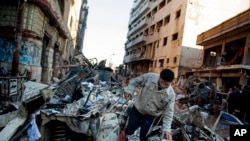 埃及12月24日爆炸现场