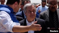 Antonio Guterres, le secrétaire général de l'ONU. 