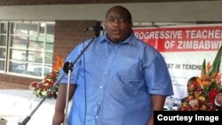 Munyori mukuru weProgressive Teachers Union of Zimbabwe VaRaymond Majongwe 