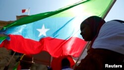 Komunitas Oromo di Ethiopia saat melakukan aksi protes terhadap rejim Ethiopian di Malta, 16 Juni 2014 (Foto: dok).