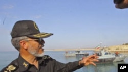 Hafsan mayakan ruwan Iran, Admiral Habibollah Sawari.
