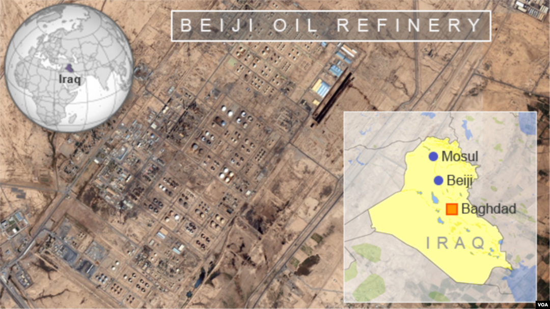 Beiji oil refinery, Iraq