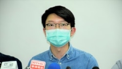 民間外交網絡發言人張昆陽表示，北京強推港版國安法加速了外國政府向中國"攤牌"， 令香港進入了一個”大時代” (攝影：美國之音湯惠芸）