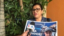 Familiares de los presos por protestar contra el gobierno de Daniel Ortega reclaman su liberación.