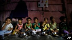 Badan PBB untuk Dana Anak-Anak (UNICEF) mengatakan satu dari tiga anak-anak di India kekurangan gizi dan hampir setengah dari kematian anak-anak terkait masalah gizi. (Foto: Dok)